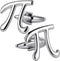 HAWSON Personalized Math Symbol ? Cufflinks Best Gift for Man Silver....