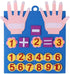 Felt Board Finger Numbers Counting Toy, Number Counting Toy for Kids, Children Teaching Aids Children Early Education Toys Felt Hand Number Math T...