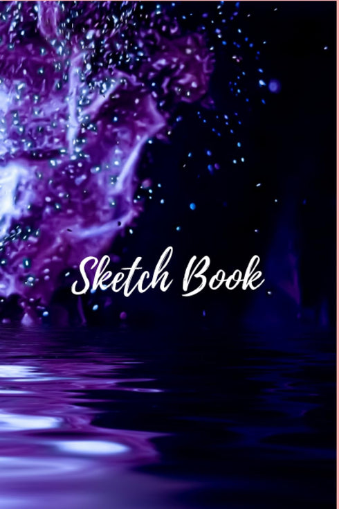 Sketch Book: Sketchbook For Artist Drawing Blank Paper Pad - Notebook 120 Pages Blank Paper Book For Sketching Painting Doodling Books ... Large J...