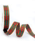 Christmas Gingham Ribbon, Traditional Tartan Ribbon, 100% Polyester Checkered Ribbon, Woven Edge Plaid Ribbon for Christmas Crafts, Gift Wrapping ...