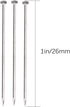 AIEX 1000 Pieces 1 Inch Sewing Pins Head Pins Fine Satin Pin Straight for Dressmaker Jewelry Craft Sewing Projects...