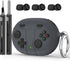 Beats Studio Buds Plus Case Cover, 2021/2023 New Beats Studio Buds, Wireless Earbuds Silicone Case Accessories with Keychain, Dark Grey...