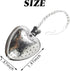 TIHOOD 15PCS Tea Strainer Stainless Steel Mesh Tea Ball Infuser Premium Tea Filter Tea Interval Diffuser with Extended Chain Hook for Loose Leaf T...