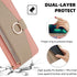 Asuwish Phone Case for Samsung Galaxy A71 5G Wallet Cover with Screen Protector and Mirror PU Leather Flip Cover Ring Credit Card Holder Crossbody...