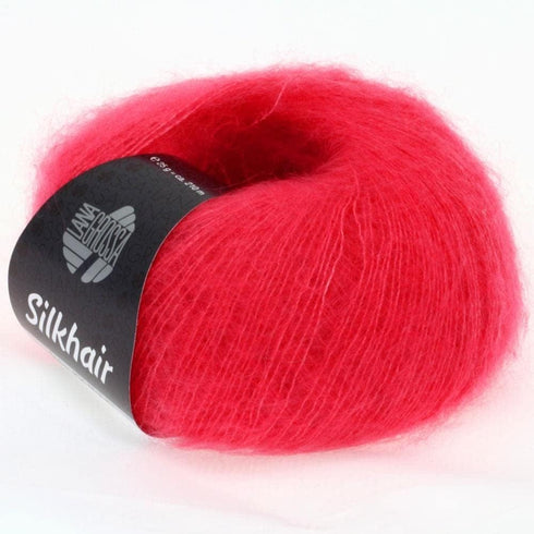 Lana Grossa Silkhair, 174 Dusky Yarn, Antique Pink......