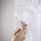 River Dream 2 Pack Snap in Shower Curtain Liner Replacements 70 x 54, White, with Magnets ?Removable Liner ?Plastic(PEVA)...