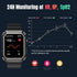 Smart Watches for Men with Bluetooth Call Tactical Outdoor Sports Smartwatch for Android iPhone Waterproof Fitness Watch with Heart Rate Step Coun...