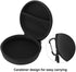 Bluetooth Speaker Bag Portable Full Bluetooth Speaker Storage Bag Case for A1with Carabiner for Transportation, Travelling, Outdoor Activities Bla...