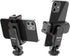 ULANZI Phone Tripod Mount ST-06S, New Universal Smartphone Mount Adapter with 2 Cold Shoe, 360° Rotates Adjustable Cell Phone Clip Clamp Holder, C...