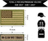American Flag Patch, 10 Bundle-Set, Tactical Morale Military Patches of USA US for Backpacks Hat Army Gears Etc...