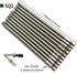 10 Pieces Square Head #2 Magnetic Screwdriver Bits Set SQ2 Power Tools 1/4 Inch Hex Shank 5.9 Inch Length Made Of S2 Steel...