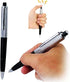 Silver Shock Pen, Interesting Surprising Prank Items, Lightweight Shocking Practical Joke Toys for Outdoor Novelty and Gag Games...