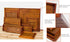 Wooden Serving Tray,Rectangle Wooden Tea Tray Fruit Snack Candy Dish Coffee Table Tray Countertop Organizer for Kitchen Countertop Home Decor (20 ...