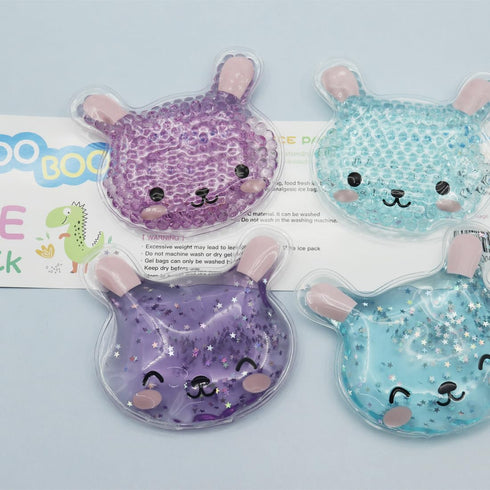 Boo Boo Ice Pack, Kids Reusable Ice Pack,Stress Relief Bag, Cute Children Gel Ice Pack for Kids Injuries, Breastfeeding, Wisdom Teeth, Pain Relief...