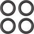 uxcell 3.5" 3.5 Inches Speaker Foam Edge Surround Rings Replacement Parts for Speaker Repair or DIY 4pcs...