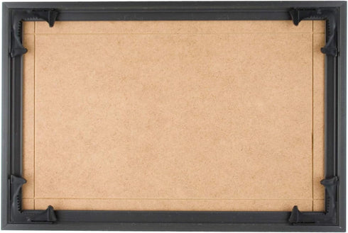Quadro Frames 8.5x12.5 inch Picture Frame, Black, Style P375-3/8 inch Wide Molding...