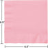 Creative Converting 240 Count Celebrations Lunch Paper Napkins, Classic Pink...