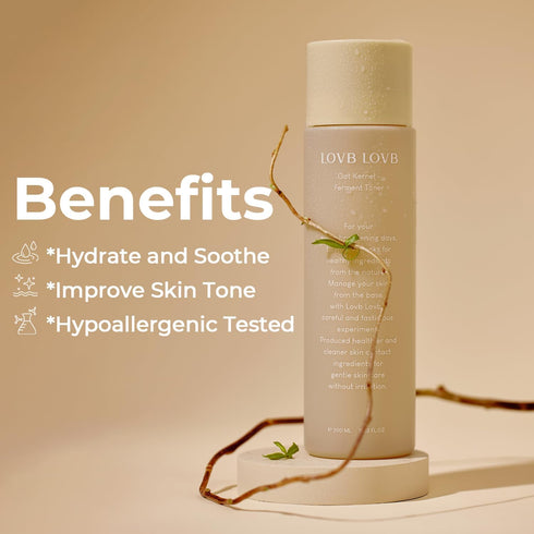 Oat Kernel-Ferment Face Toner for Sensitive and Dry Skin | Lightweight Hydrating Toner for Face | Non-Sticky, Alcohol-Free Toner for Korean Skin C...