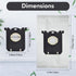 Replacement S Bag Compatible for Electrolux S-Bag Classic Vacuum EL200F EL8500 EL202G EL6985 EL6988 EL6989 EL4100...