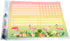 Dry Erase Whiteboard Task Planner | Removable and Restickable Adhesive Decal | Fine-Tip Magnetic Marker Included (9 x 12 inches, Tropical)...