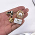 Celebrity Designer Inspired Flower Brooch Pin Gift Set Jewelry For Wedding Party...