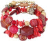 Pingyongchang Boho Agate Beads Charms Bracelet Multilayer Irregular Bracelets for Women Vintage Jade Stone Man Bracelets Yoga Turquoise Bangles Et...