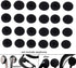 Lsgoodcare 100 Pack Replacement Ear Foam for 18mm Earpiece Headphone Two Way Radio Walkie Talkie Headset...