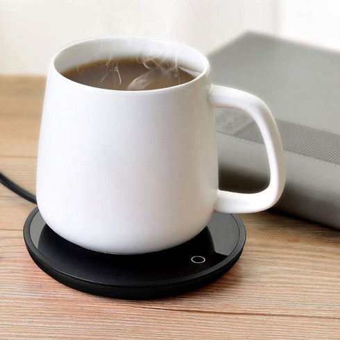 Cup Warmer Pad, Portable Electric Waterproof Touch Heating Cup Mat Coffee Mug Warmer Pad Beverage Heater for Coffee Tea Milk, Waterproof/Electrici...