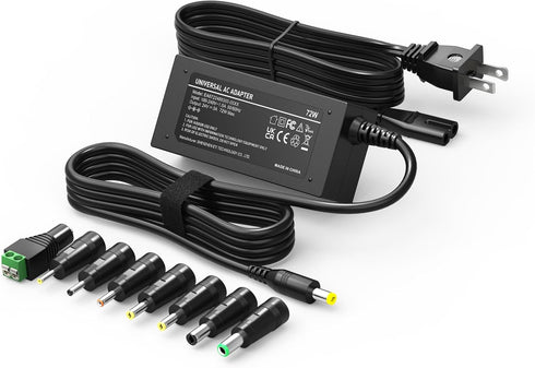 24V 3A 2A 1A Switching Power Supply Cord, 24vdc 1.5A Charger AC to DC 24 Volt 3Amp Replacement Adapter for LED Strip Light Massage Gun Security Ca...