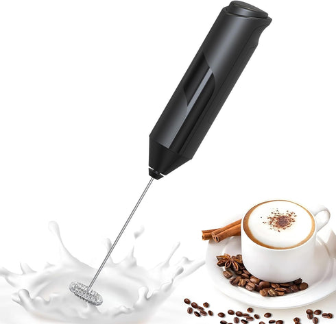 Dallfoll Electric Milk Frother Handheld, Battery Operated Frother Wand,Electric Whisk Frother for Coffee for Cappuccino, Frappe, Matcha, Hot Choco...