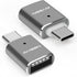 USB C to USB Adapter(2 Pack), USB C Male to USB 3.0 Female Adapter OTG Converter Compatible with MacBook Pro 2019/2018/2017,MacBook Air 2018 and M...