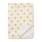 Baby Blanket for Unisex Boys Girls Nursery Minky Blankets with Muslin Cotton Front Dotted Fleece Backing Double Layer Bed Throws Pattern Sunshine...