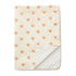 Baby Blanket for Unisex Boys Girls Nursery Minky Blankets with Muslin Cotton Front Dotted Fleece Backing Double Layer Bed Throws Pattern Sunshine...
