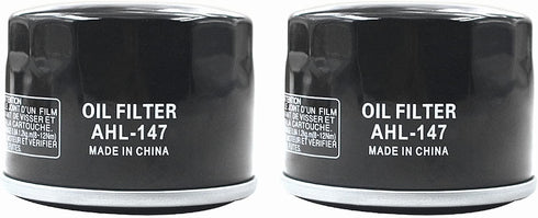 AHL 2 pack 147 Oil Filter Compatible with KYMCO UXV 500I 500 2015-2017 UXV 700I 695 2014-2017 UXV 700I CAMO 695 2015-2017 UXV 700I LE 695 2014-201...