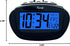 Equity by La Crosse 31022 Insta-Set LCD Alarm Clock, Black...