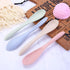 M&F 4 Pack Portable Utensils Set with Case, Wheat Straw Cutlery Set, Reusable Flatware Set Travel, Fork Spoon Cutter for Kids Adults Outdoor Offic...