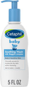 Cetaphil Baby Body Wash, Soothing Wash, Creamy & Gentle for Sensitive Dry Skin, Made with Colloidal Oatmeal and Niacinamide, Fragrance Free, Hypoa...