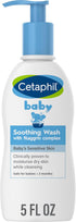 Cetaphil Baby Body Wash, Soothing Wash, Creamy & Gentle for Sensitive Dry Skin, Made with Colloidal Oatmeal and Niacinamide, Fragrance Free, Hypoa...