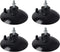 HSTECH (4 Pcs) Black French Fry Suction Cup Feet Compatible with Industrial Commercial French Fry Cutter...