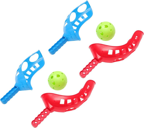 jojofuny 2 Sets Interactive Toss and Catch Yard Games Scoop Catching Toss and Catch Game Floating Toy Lawn Games Kid Suit Outdoor Play Toys for Ki...