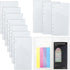 10pcs A6 Clear Binder Cash Envelopes, A6 Insert with 2 Pockets for Budgeting Money,Binder Pockets Index Envelopes for 6 Ring Budgeting Binder Inse...