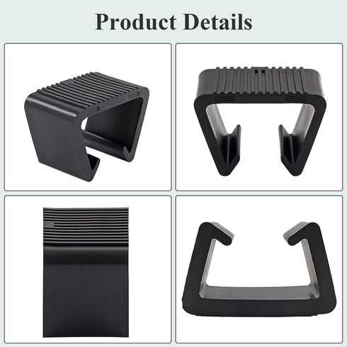 6 Pcs Outdoor Furniture Clips, Patio Sofa Rattan Clips Sectional Module Couch Wicker Furniture Clips Connector Clamps Fasteners Clips for Outdoor,...