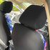 Car Front Seat Covers, 2 Pack Polyester Automotive Seat Protectors, Premium Car Seat Cushions for Women and Men, Soft & Breathable, Vehicle Interi...