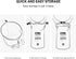 2Pcs Waterproof Dry Bag - 2L/8L,Multifunction Ultralight Roll Top Backpack Sack, Lightweight Outdoor Storage Bags Keeps Gear Dry for Camping Trave...