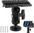 Fish Finder Mount - 360 Degree Ball-Mount Fish Finder Mount Base - Plastic Fish Finder Bracket - Fish Finder Holder - Fish Finder Rack for Boat Ka...
