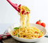 Silicone Pasta Fork,11Inch Spaghetti Spoon Pasta Fork,High Heat Resistant to 480°F, Hygienic One Piece Design, Spaghetti Strainer & Server Spoon I...