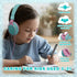Volume Limited 85/96dB Kids Headphone Over-Ear/On-Ear Foldable Sound Noise Protection Headset with Inline AUX 3.5mm Cord w/Mic for Child School Ce...