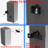 Speaker Wall Mount for Samsung, Sony, Vizio, Roku, and More Rear Speakers, Wall Mounting Brackets for Satellite Speakers, Surround Sound Speaker, ...