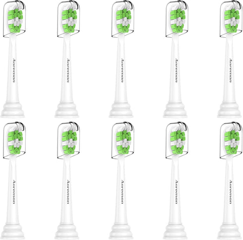 Aoremon Replacement Heads for Philips Sonicare Toothbrush Heads - Compatible with Phillips Sonicare W HX6062/65 & All Snap-on Electric Toothbrush ...