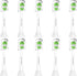 Aoremon Replacement Heads for Philips Sonicare Toothbrush Heads - Compatible with Phillips Sonicare W HX6062/65 & All Snap-on Electric Toothbrush ...